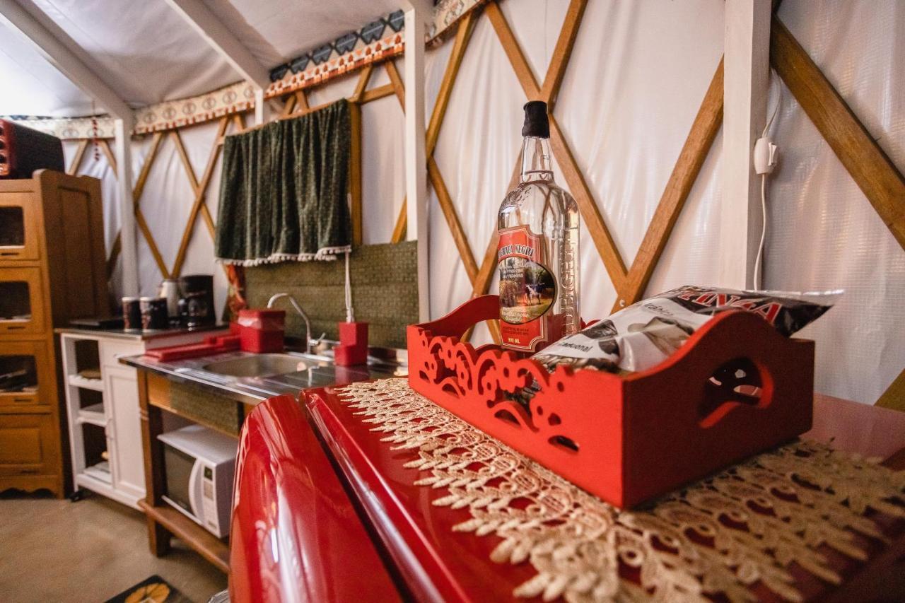 Yurt, Romantico E Luxuoso, Natureza E Cachoeiras Hotell Jacutinga Exteriör bild
